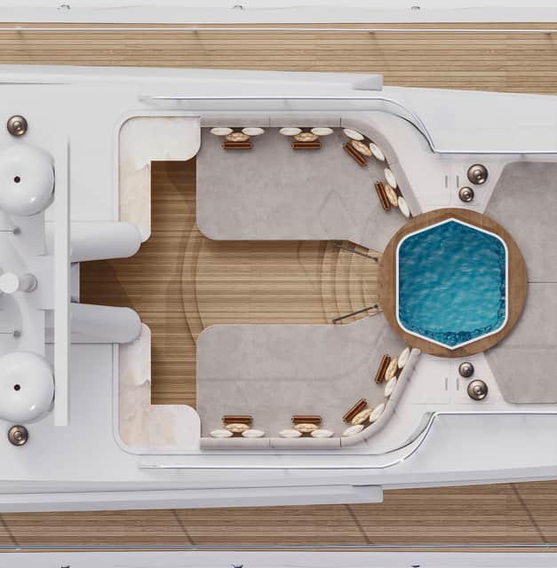 Isabell deck jacuzzi