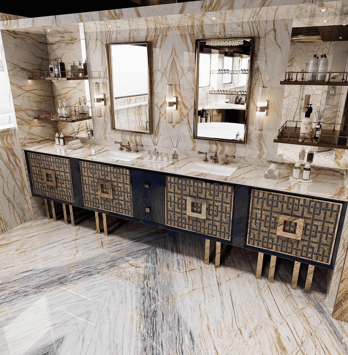 Isabell master bathroom