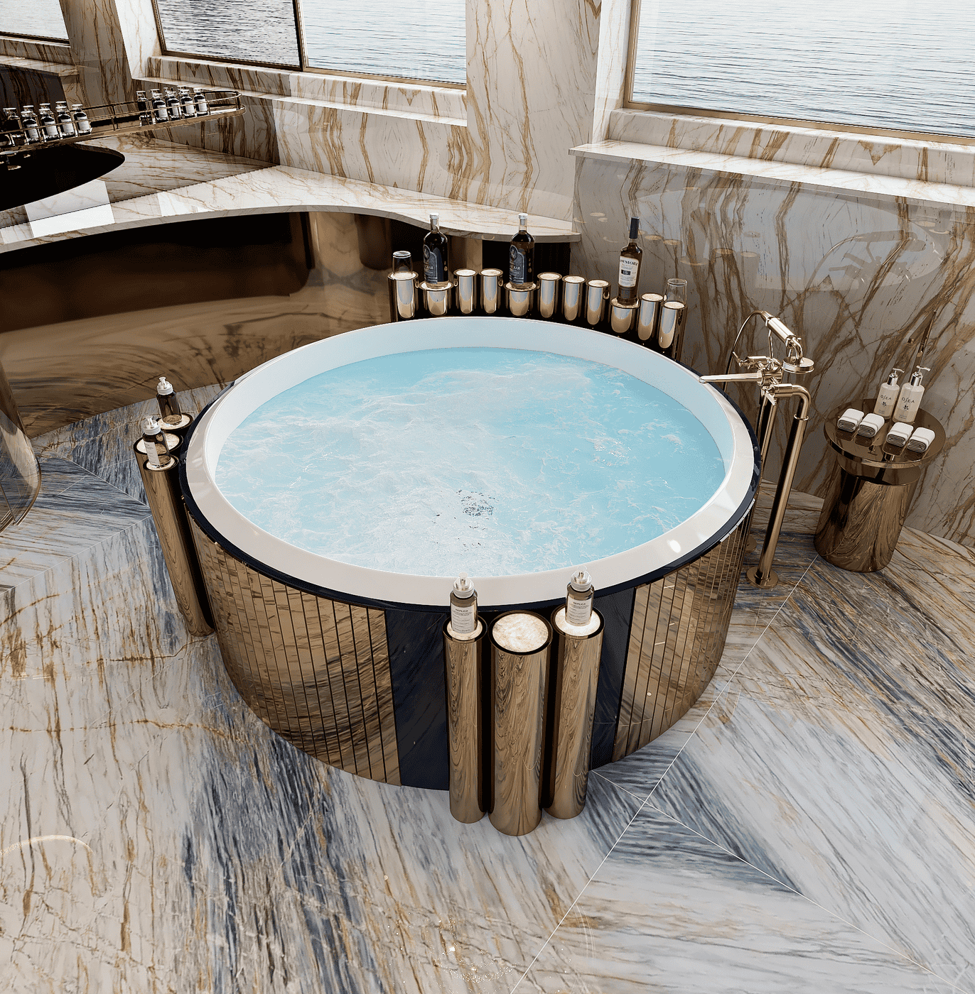 Isabell master bathroom