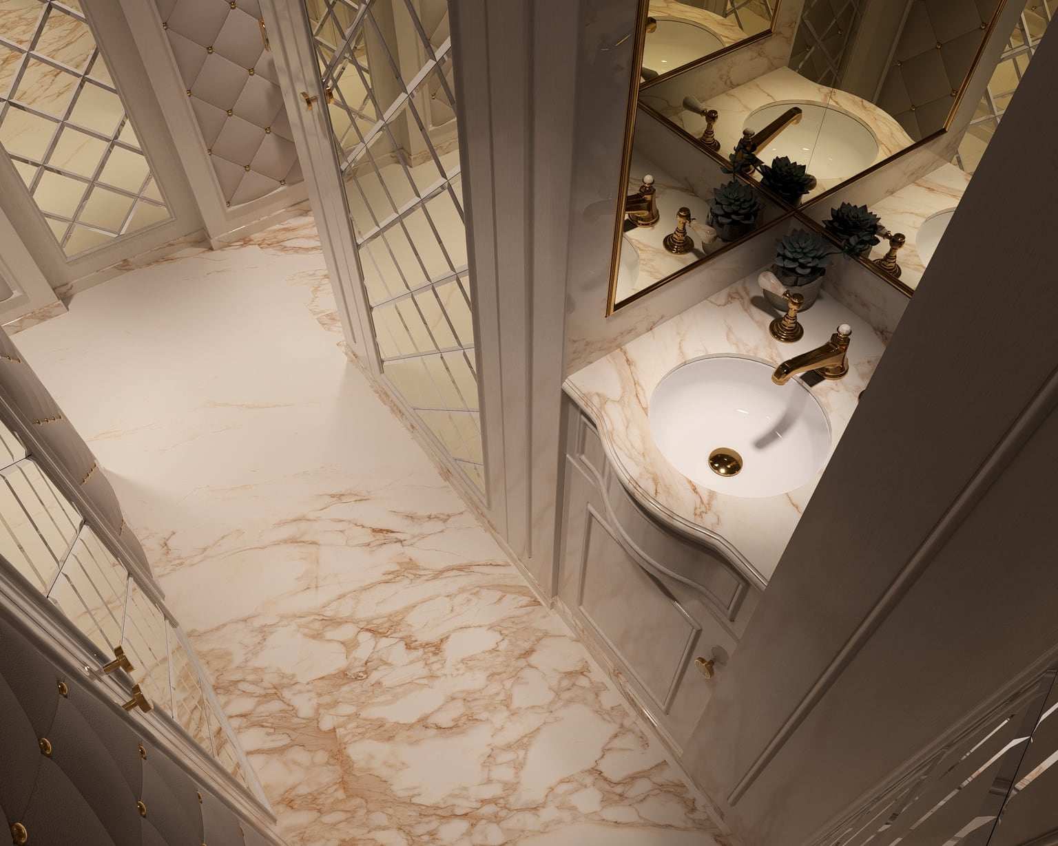 Isabell powder room