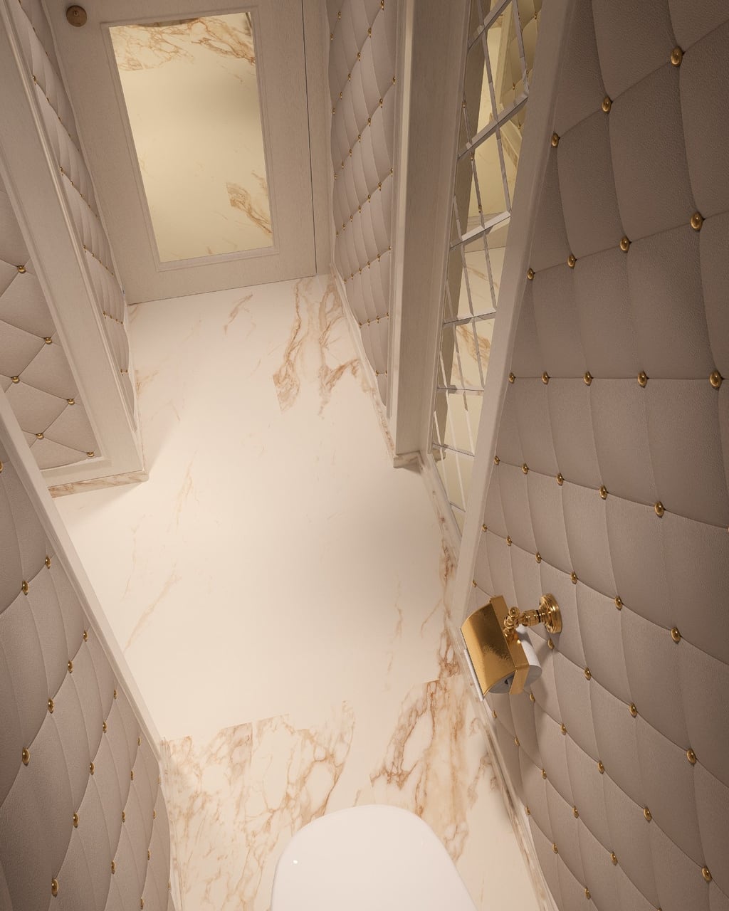 Isabell powder room detail