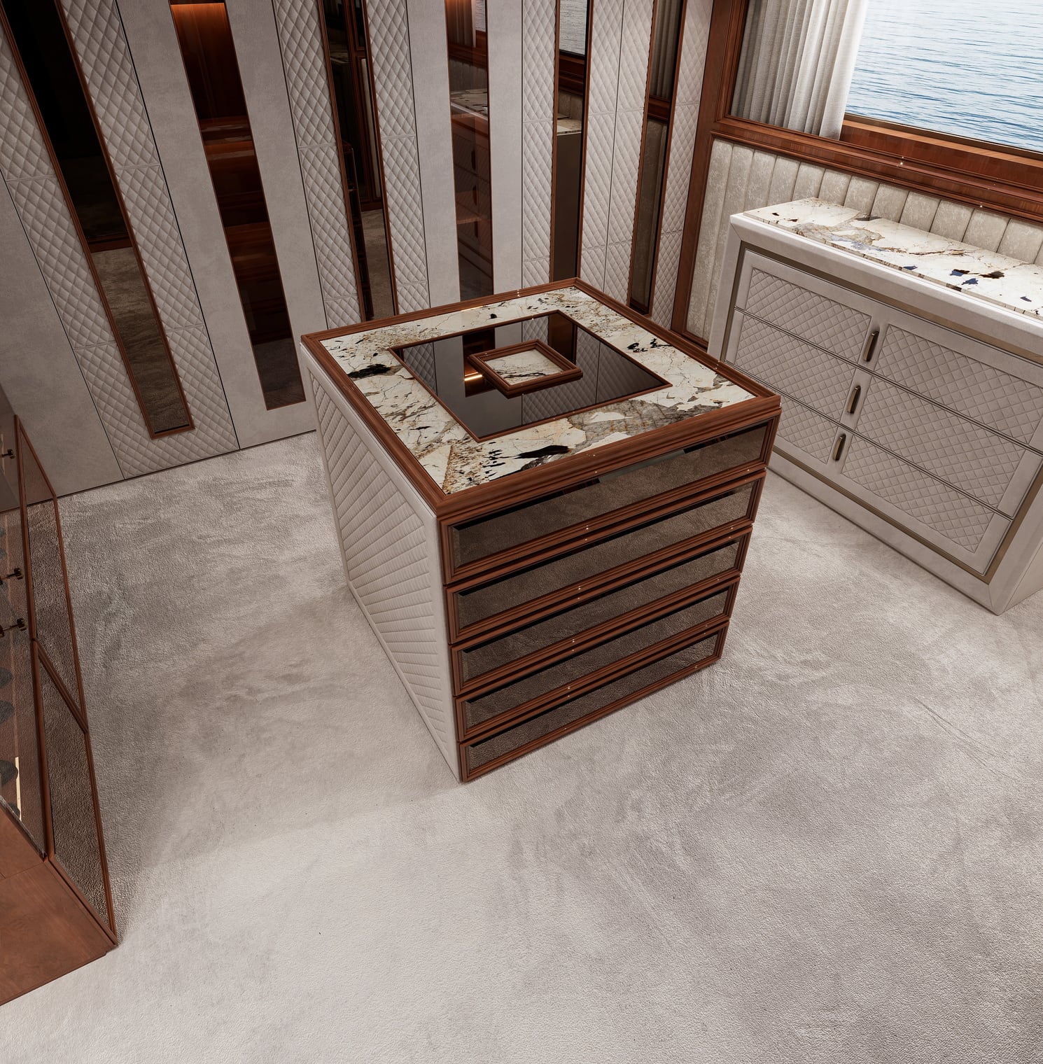Isabell walk-in wardrobe