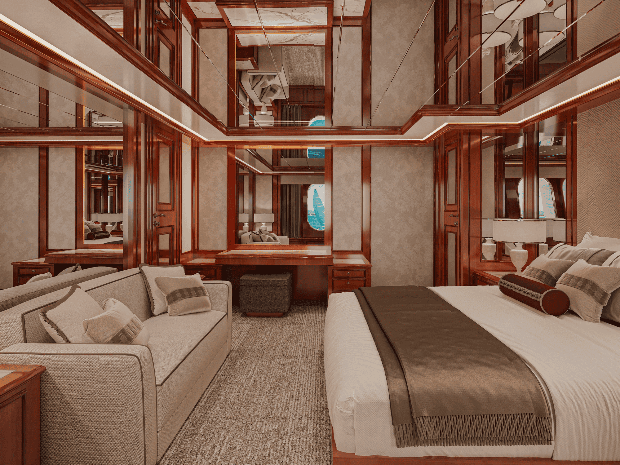 Joia guest suite lounge