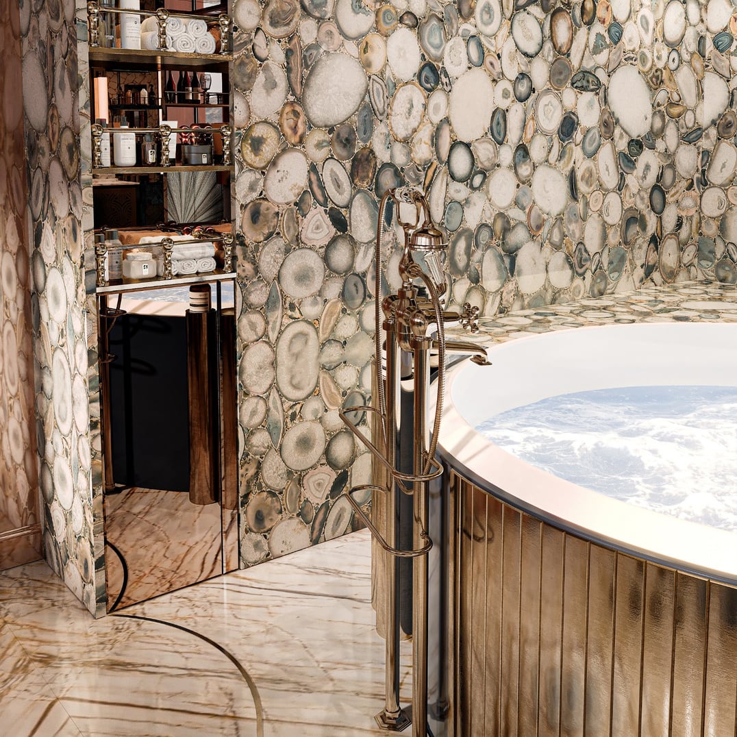 Joia master bathroom