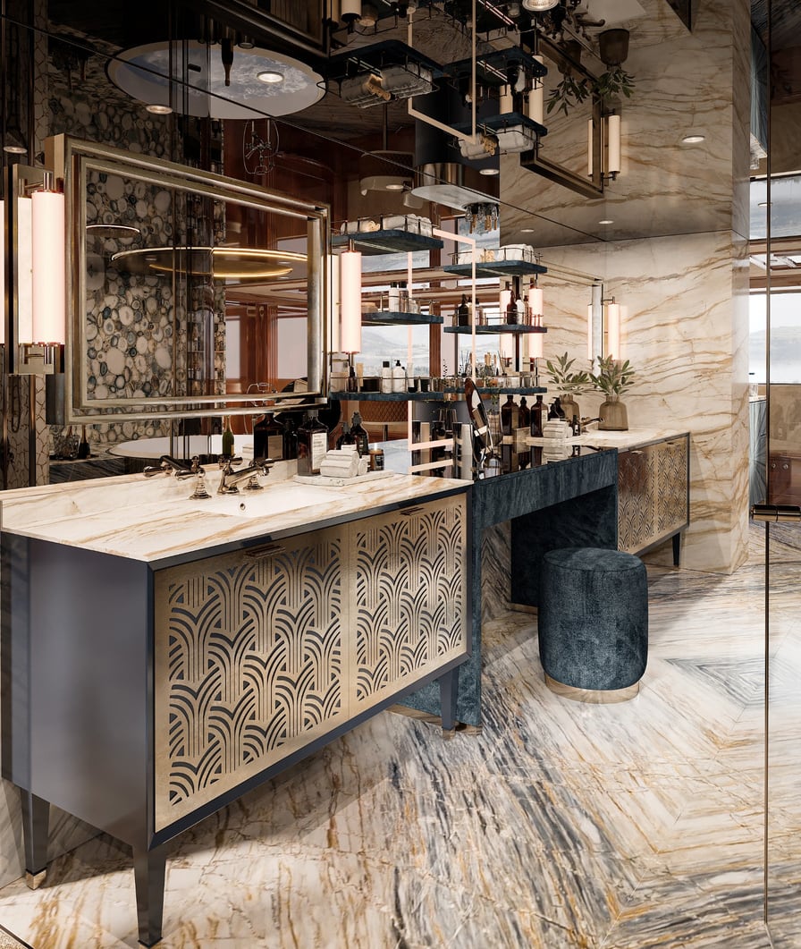 Joia master bathroom